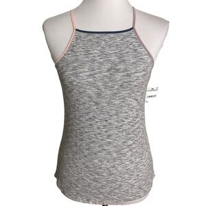 Soft Joie Gray and Pink Tank Top